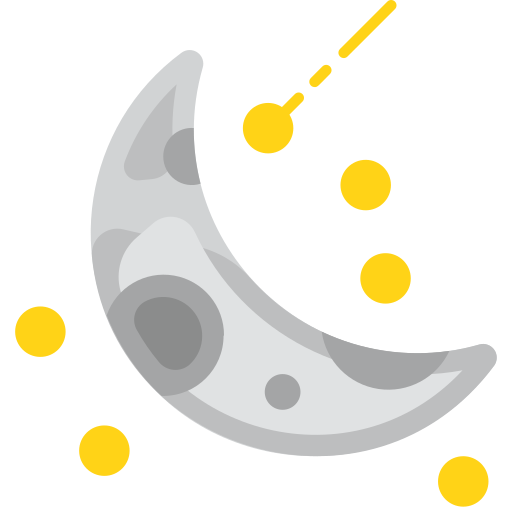 Moon Generic Flat icon