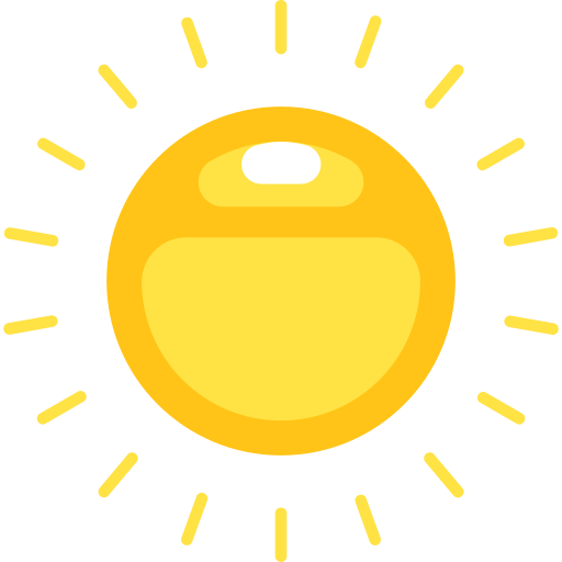 Sun free icon