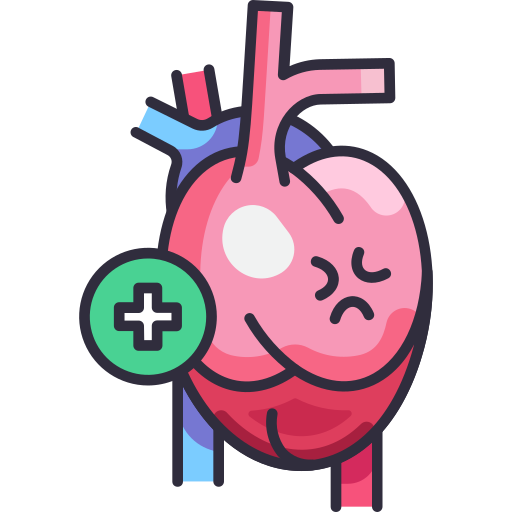 cardiología icono gratis