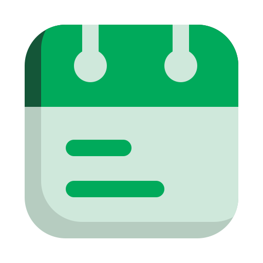 Calendar icon Generic Flat