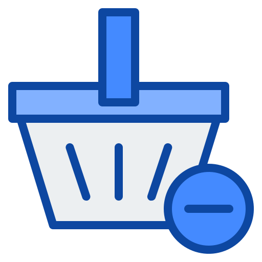 cesta de compras grátis ícone