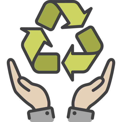 reciclar símbolo icono gratis