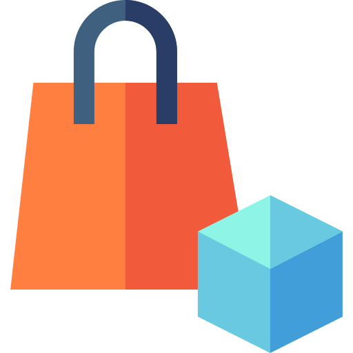 Shopping bag - free icon