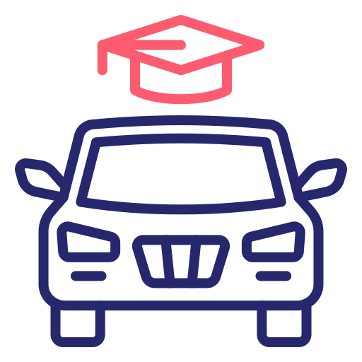 Driving school - Free transportation icons