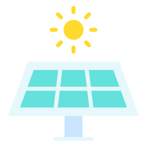 panel solar icono gratis