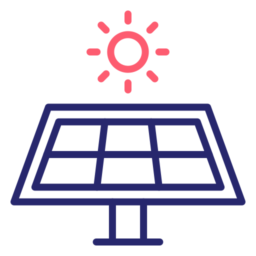 panel solar icono gratis