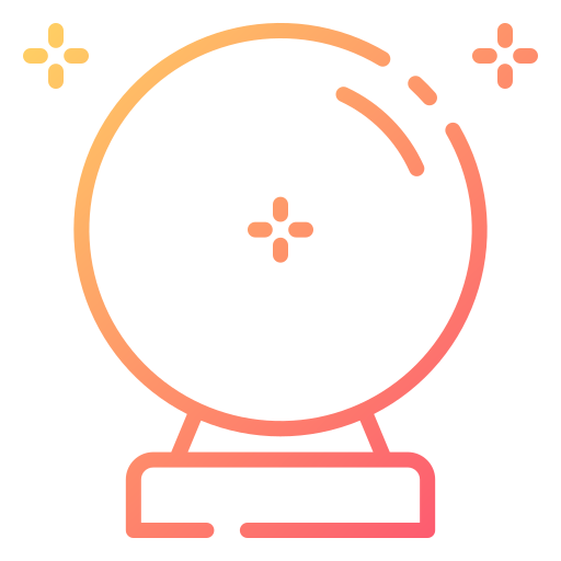 bola mágica icono gratis