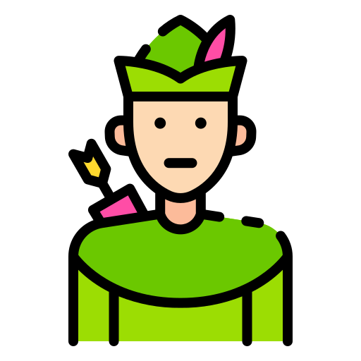 robin hood icono gratis