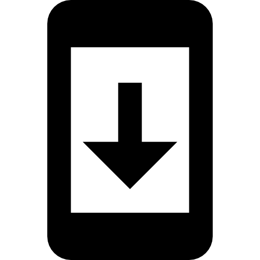 descargar al teléfono inteligente icono gratis