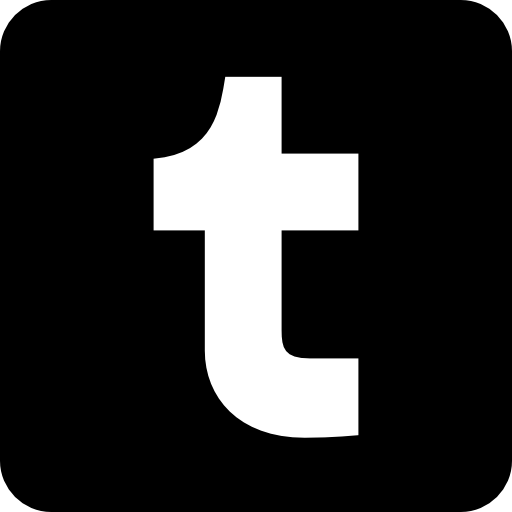 Tumblr logo free icon