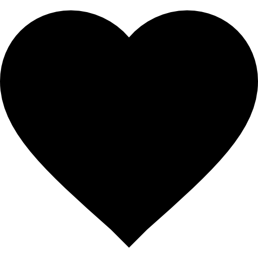botão de coração favorito grátis ícone