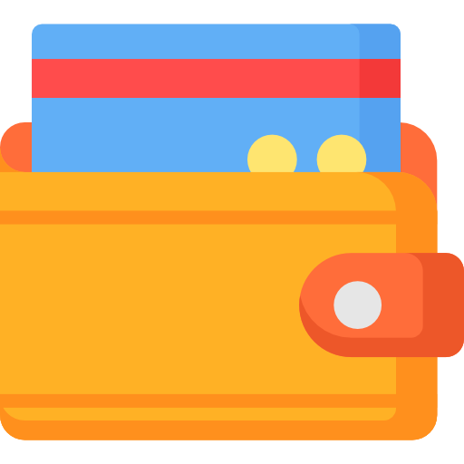 billetera icono gratis