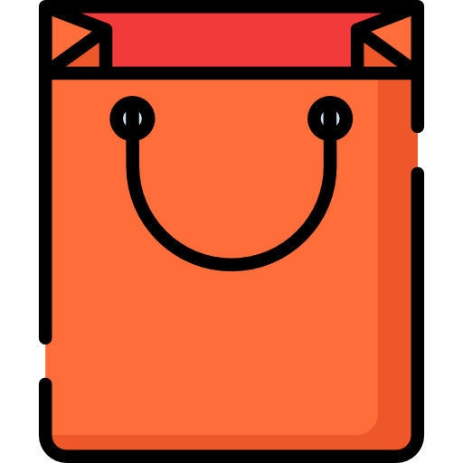 Shopping bag Special Lineal color icon