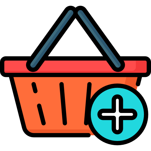 Shopping basket Special Lineal color icon