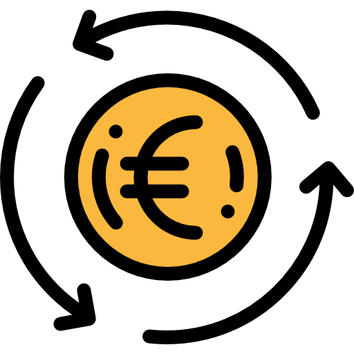 euro icono gratis