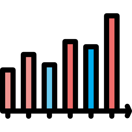 grafico icono gratis