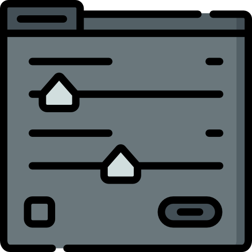 Adjustment free icon Adjustment free icon