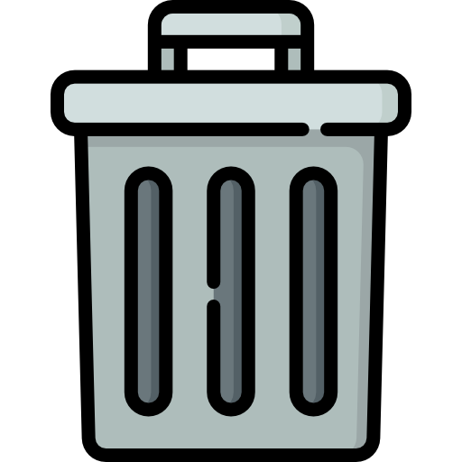 Trash Special Lineal color icon