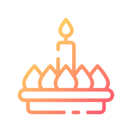 Loy krathong free icon