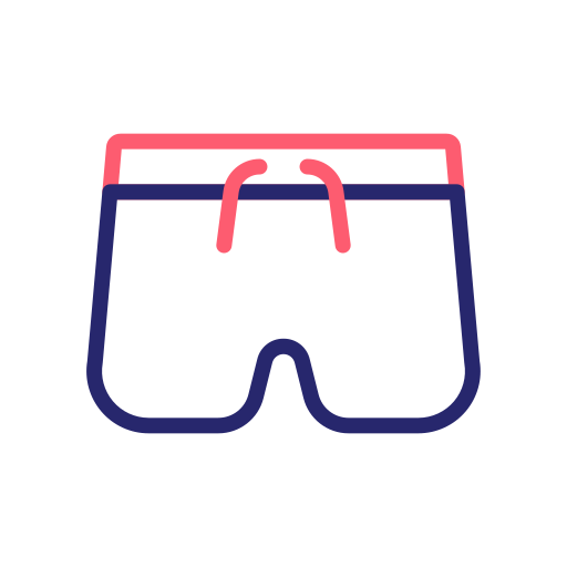 bermudas icono gratis