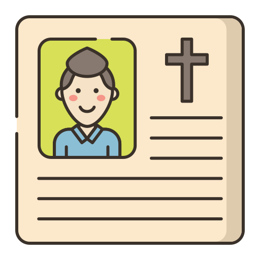 nachruf kostenlos Icon nachruf kostenlos Icon