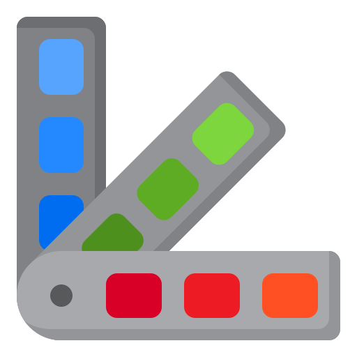 paleta de color icono gratis