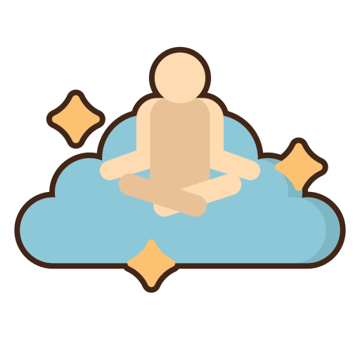 meditación icono gratis