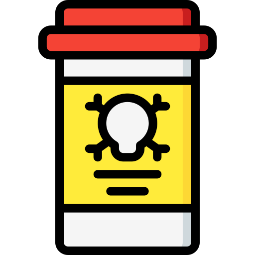 venenoso icono gratis