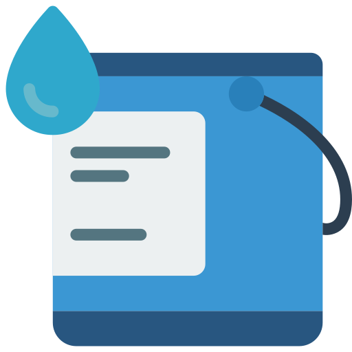 Paint bucket free icon Paint bucket free icon
