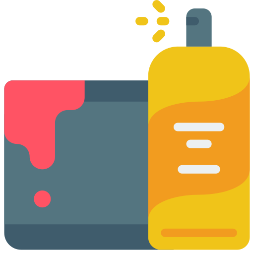 Spray paint free icon
