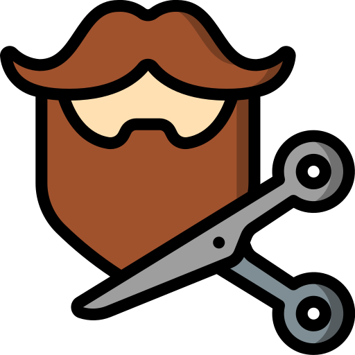 recorte de barba icono gratis