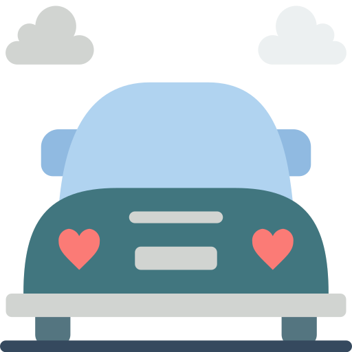 voiture de mariage Icône gratuit voiture de mariage Icône gratuit