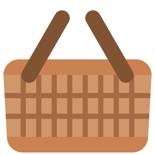 cesta de piquenique grátis ícone