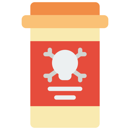 venenoso icono gratis