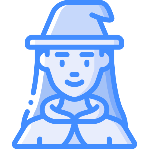 Witch Basic Miscellany Blue icon