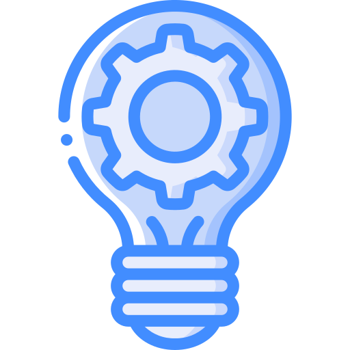 Bulb Basic Miscellany Blue Icon