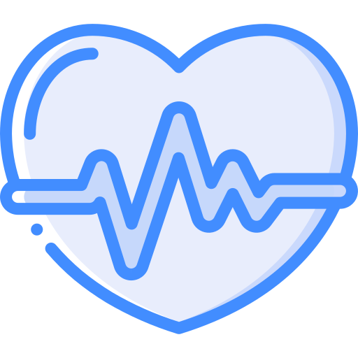 Heart Basic Miscellany Blue icon