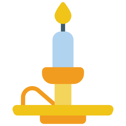 Lamp candle free icon Lamp candle free icon