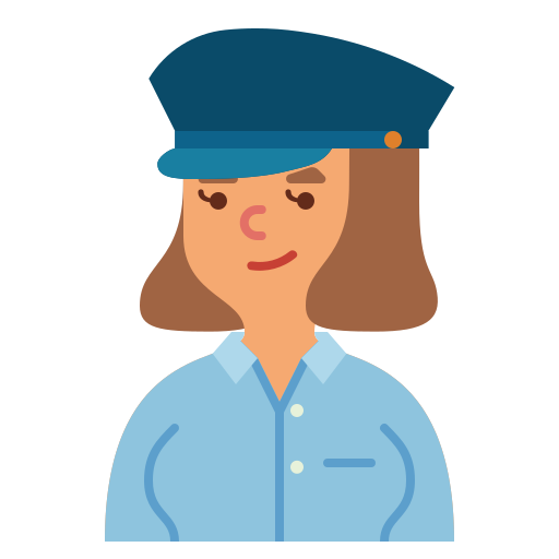 conductor de taxi icono gratis