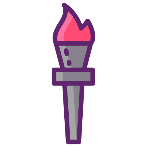 antorcha icono gratis