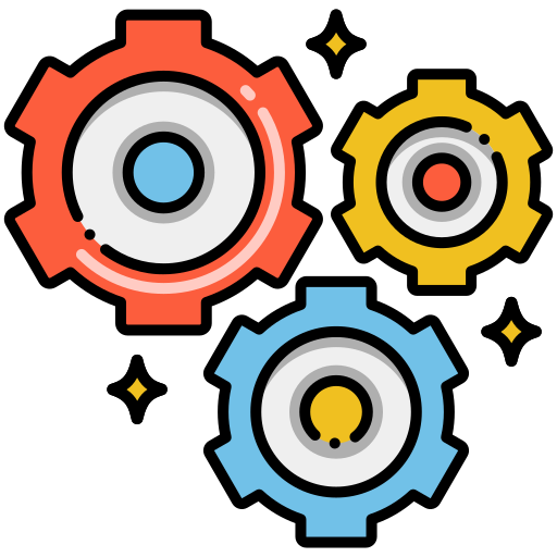 Automation Flaticons Lineal Color icon