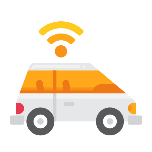 Self driving - free icon