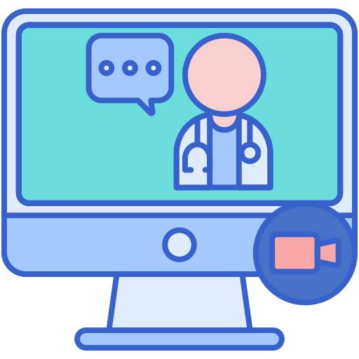 telemedicina icono gratis