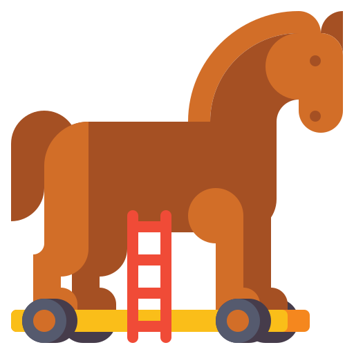 caballo de troya icono gratis