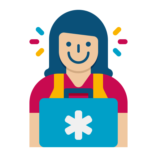 낙하산 부대 군의관 무료 아이콘