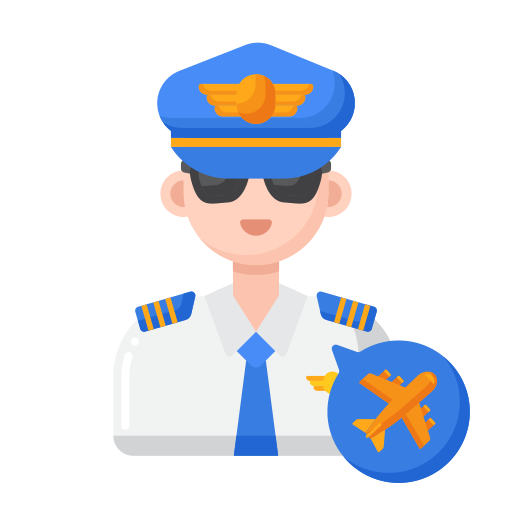 piloto icono gratis