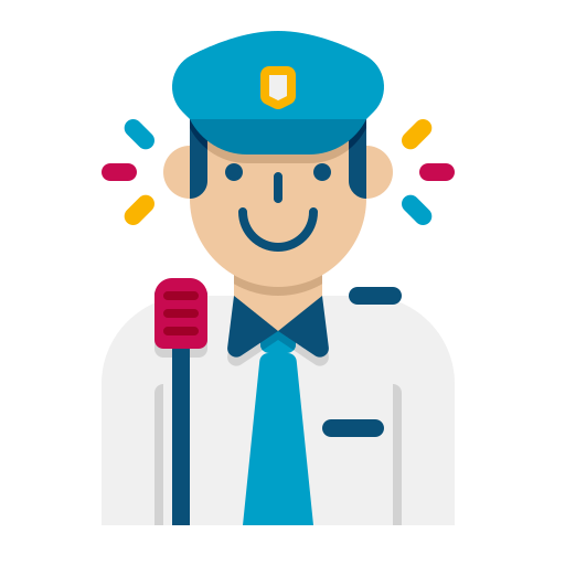 security guard hat icon