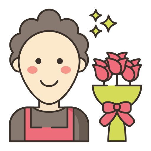 florista icono gratis