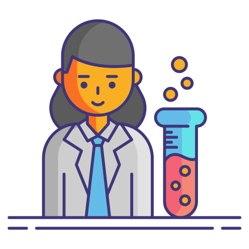 científico icono gratis