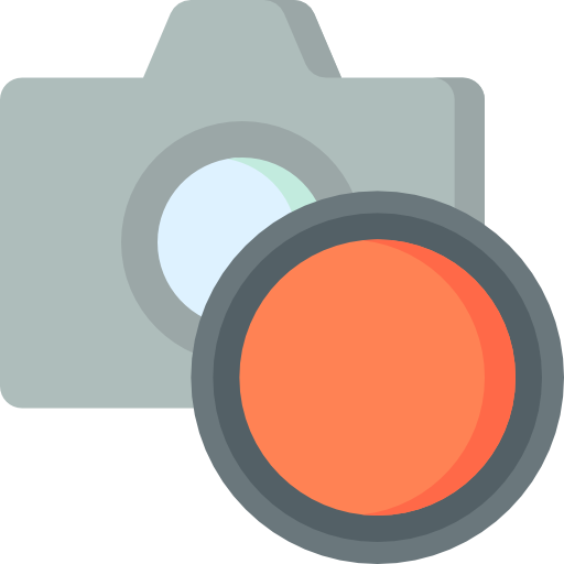 cámara fotográfica icono gratis